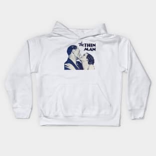 The Thin Man Movie Poster Kids Hoodie